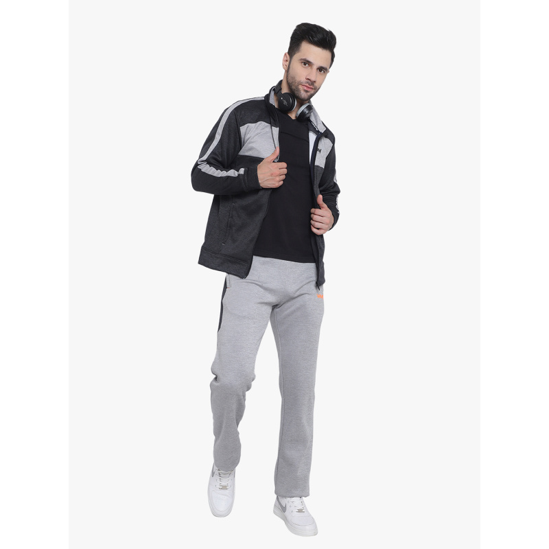 Ignite Melange Tracksuit Black - Image 5