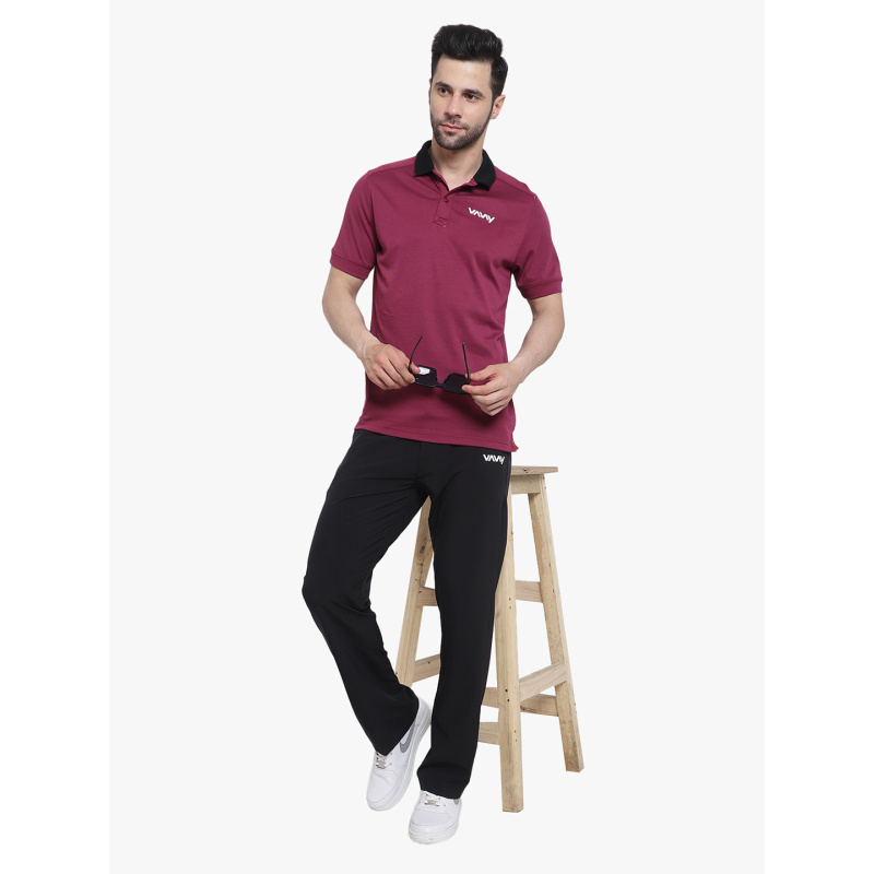 Travel Polo T-Shirt Red P2 - Image 5