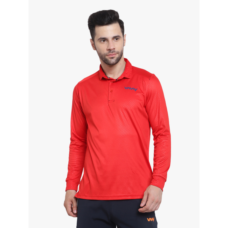 Training T-Shirt Full Sleeve Red