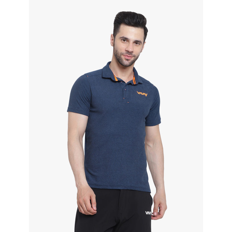 Travel Polo T-Shirt Blue P3