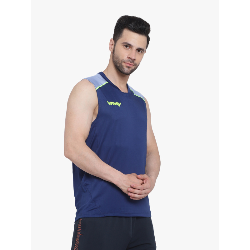 Training T-Shirt Sleeveless Blue - Image 3