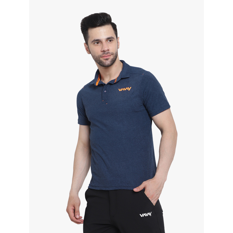 Travel Polo T-Shirt Blue P3 - Image 4