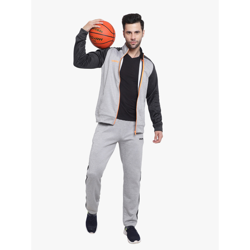 Ignite Melange Tracksuit Grey - Image 2