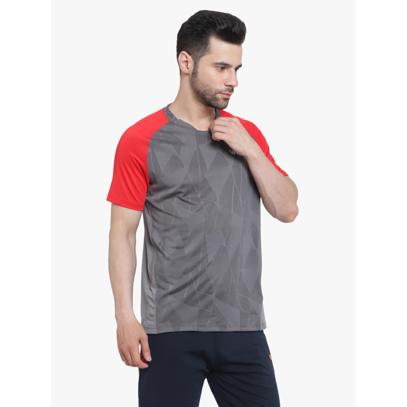 Training T-Shirt Grey Red - Image 3