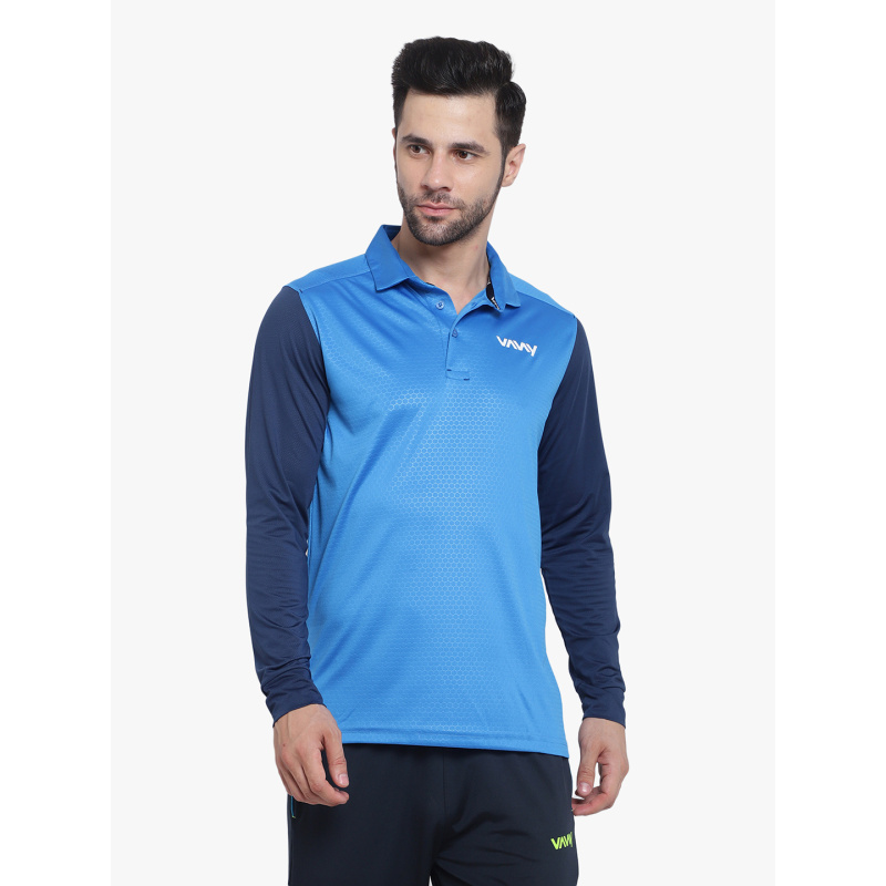 Training T-Shirt Full Sleeve Blue P1