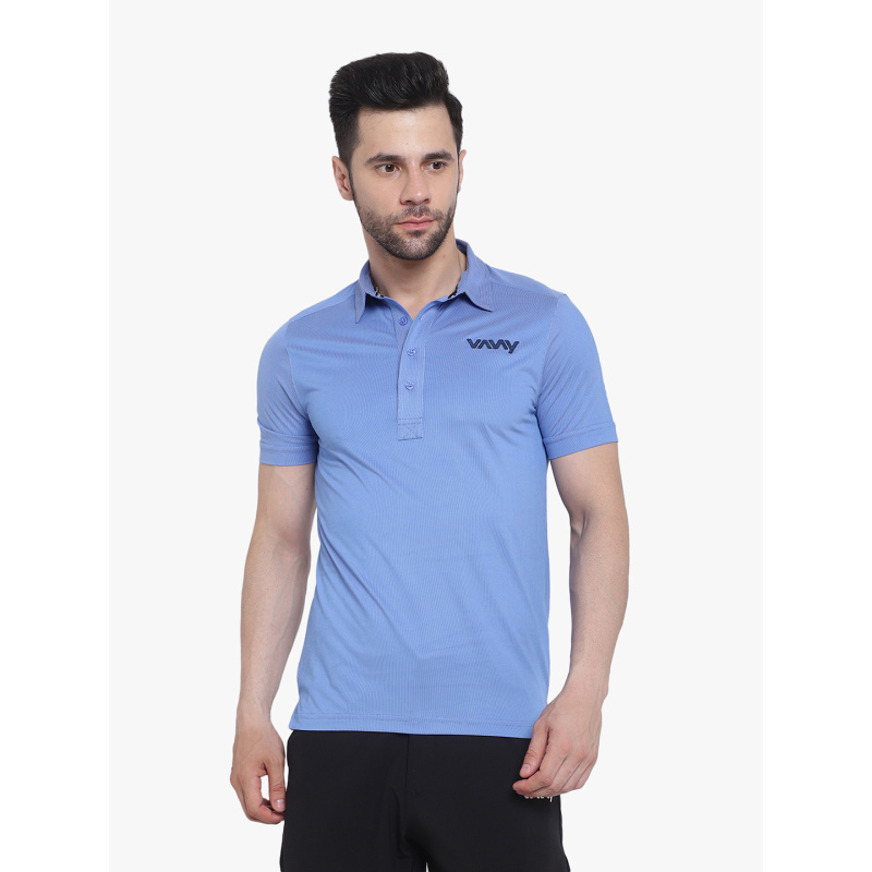 Travel Polo T-Shirt Sky Blue P3