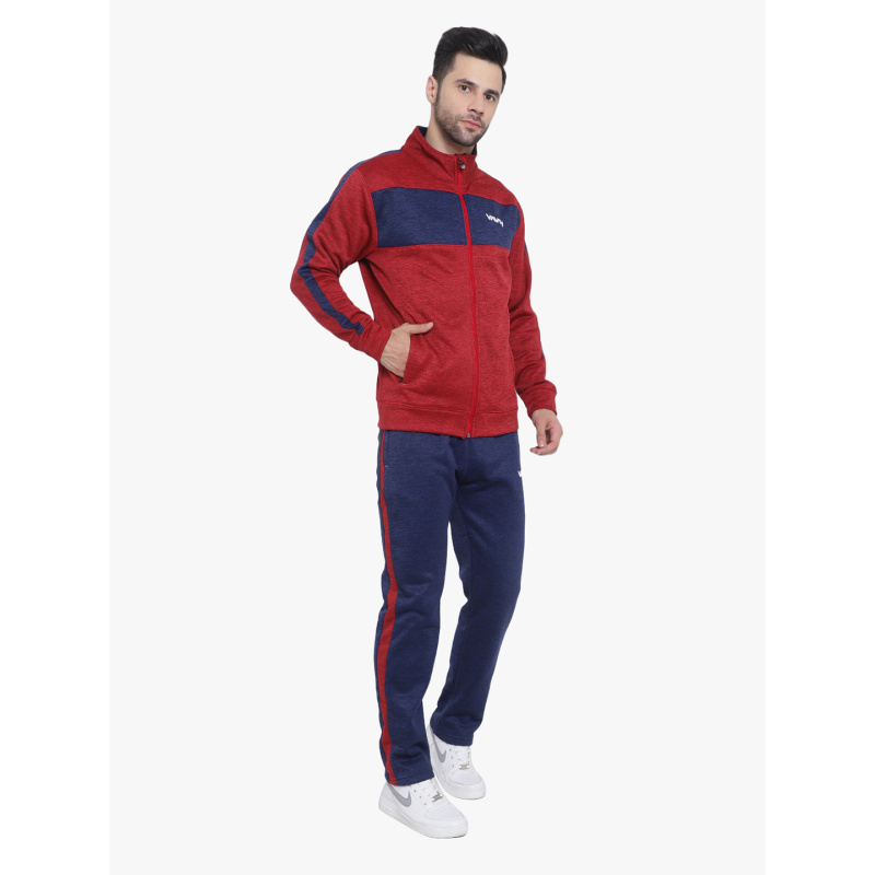 Ignite Melange Tracksuit Red - Image 5