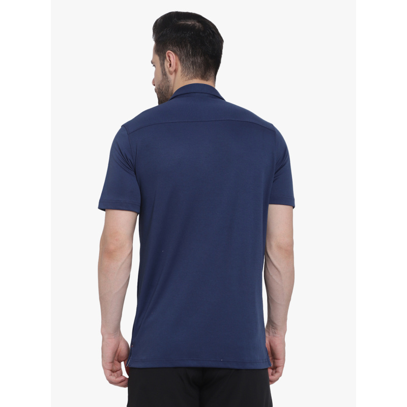 Travel Polo T-Shirt Blue P4 - Image 7