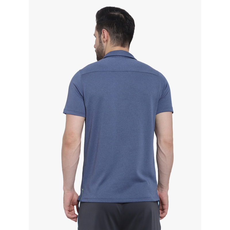 Travel Polo T-Shirt Blue P1 - Image 7