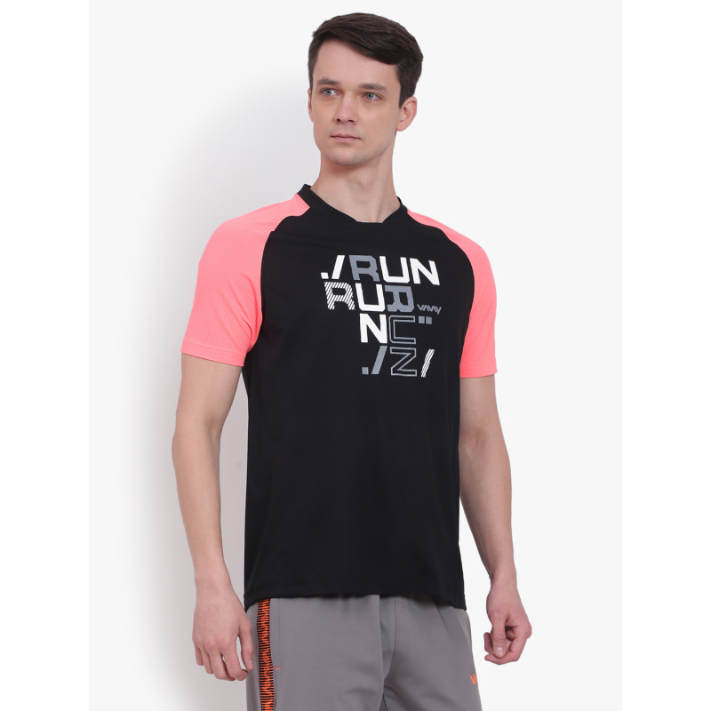 Cricket T-Shirt Black Pink P1 - Image 4