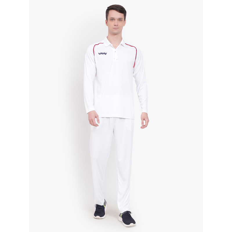 White Cricket Kit P5 Full Sleeve