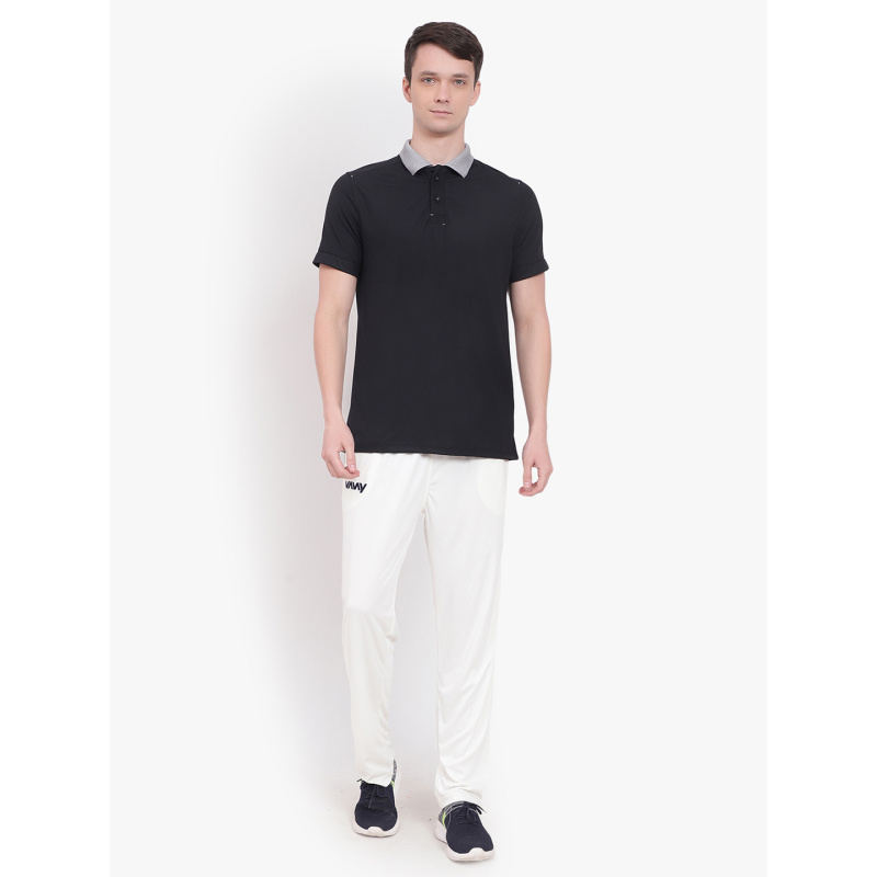 Travel Polo T-Shirt Black - Image 2