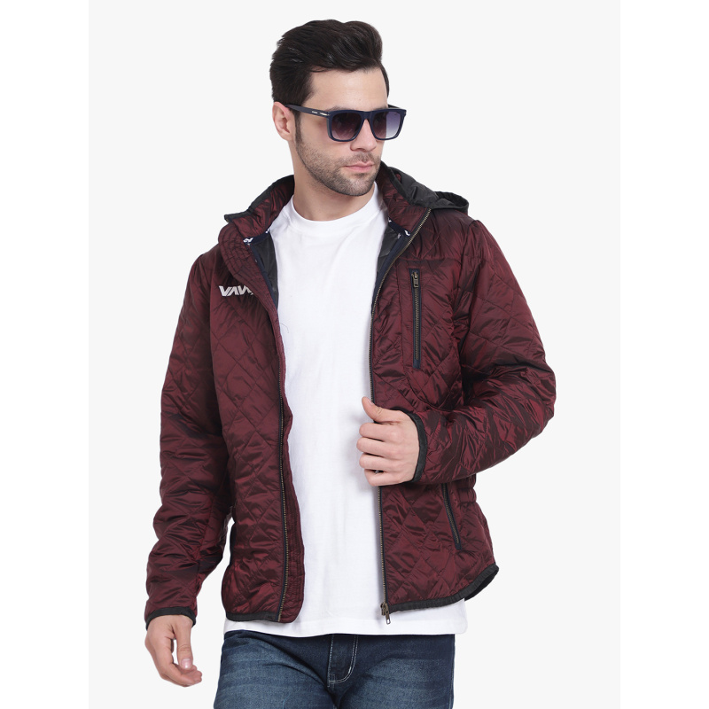 Winter Jacket Maroon - Image 2